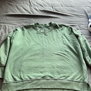 Aerie oversized crew neck size xs but fits like a medium almost